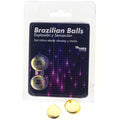 TALOKA - 2 BRASILIANISCHE BLLE MIT VIBRATIONS- UND SCHOCKEFFEKT AUFREGENDES GEL Stimulationsgel diskret online kaufen