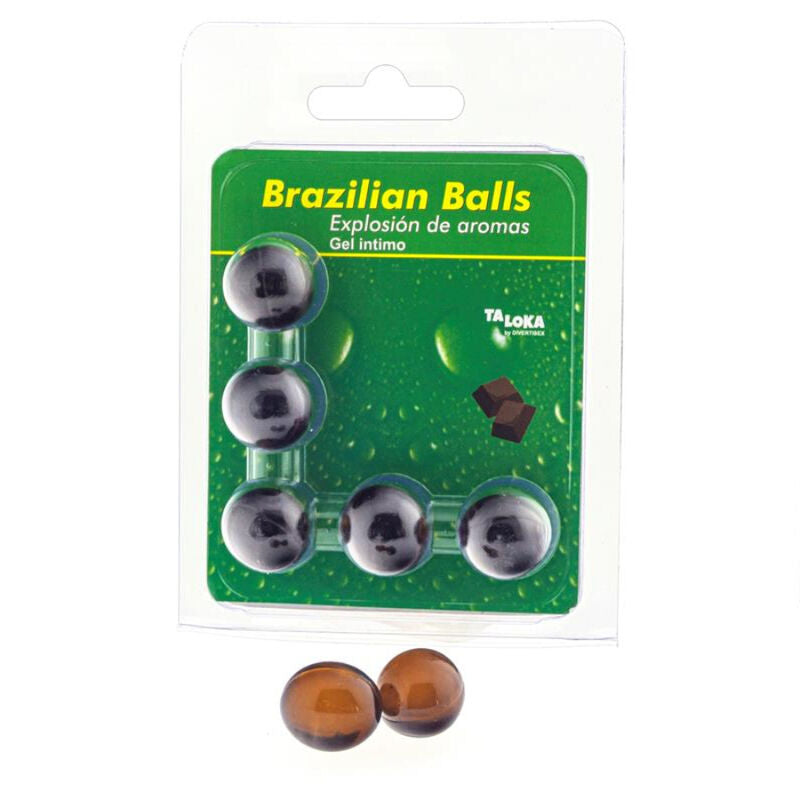 TALOKA 5 Brasilianische Kugeln – Schokoladen Intim-Gel Gleitgel diskret online kaufen
