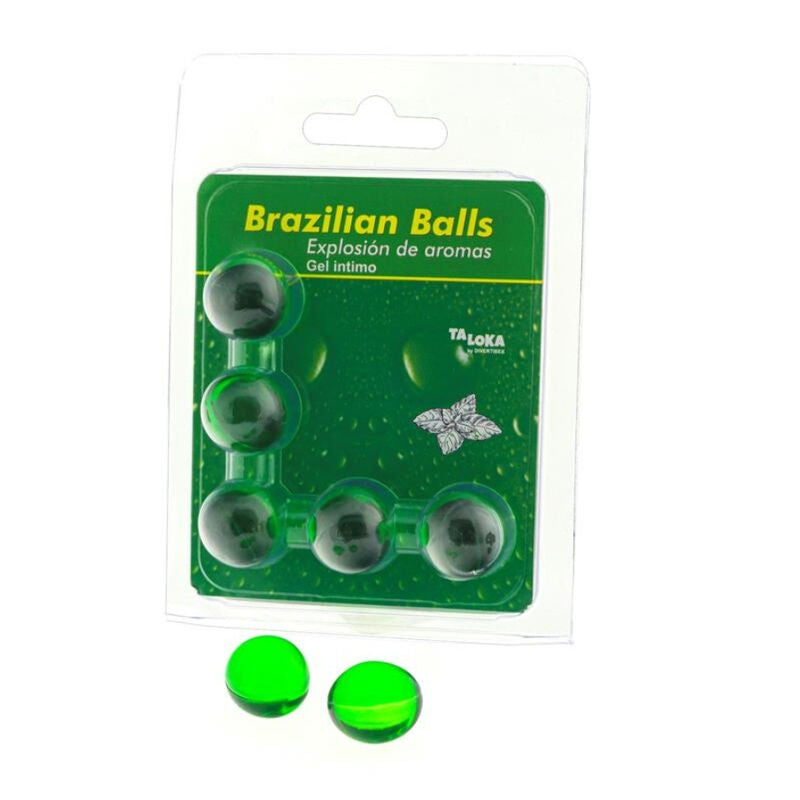 TALOKA 5 Brasilianische Bälle – Minze Intim-Gel Gleitgel diskret online kaufen