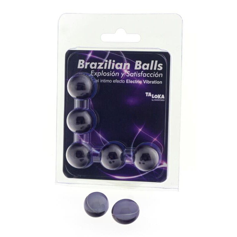 TALOKA 5 Brasilianische Bälle – Aufregendes Gel mit elektrischem Vibrationseffekt Stimulationsgel diskret online kaufen