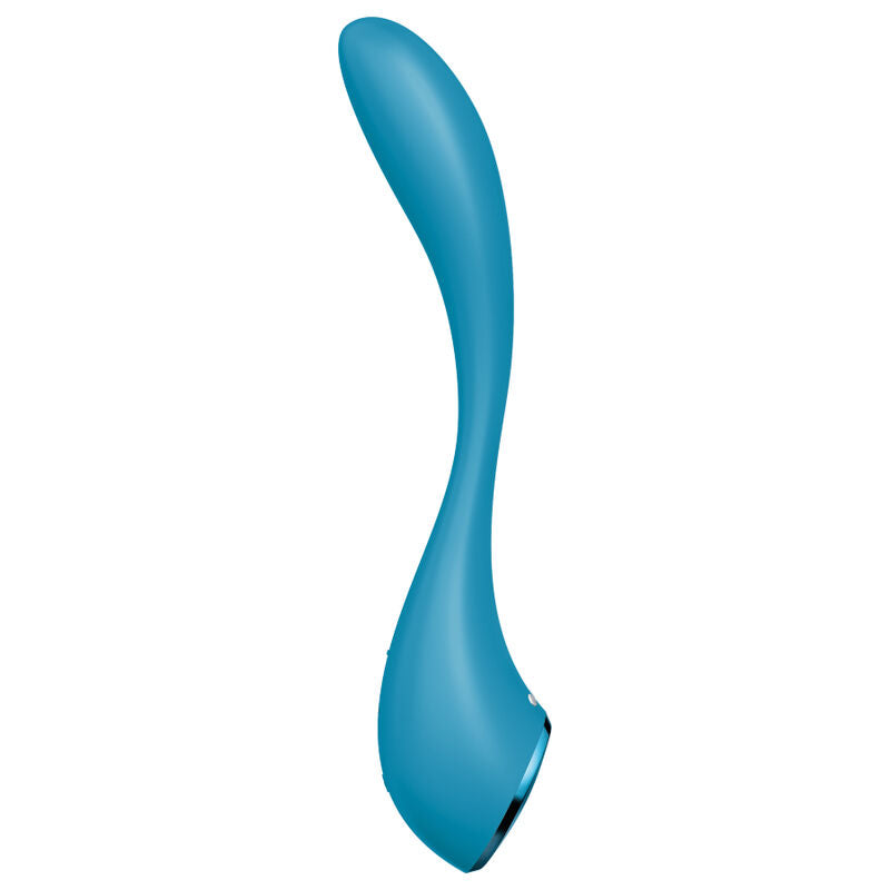 SATISFYER - G-SPOT FLEX 5 MULTIVIBRATOR BLAU für sinnliche Momente allein oder zu zweit