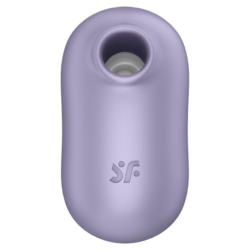 SATISFYER - PRO TO GO 2 DOPPELTER LUFTPULSSTIMULATOR & VIBRATOR VIOLETT hochwertiges Sextoy bei Secret Pulse