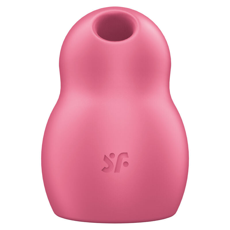 SATISFYER - PRO TO GO 1 DOPPELTER LUFTPULSSTIMULATOR & VIBRATOR ROT hochwertiges Sextoy bei Secret Pulse
