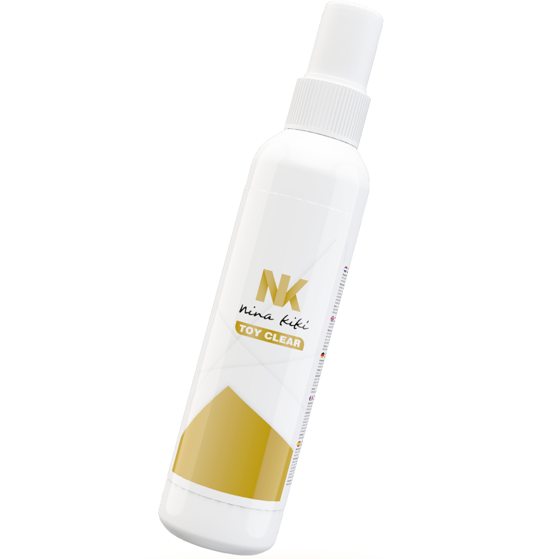 Enthalten im Secret Pulse Toyreiniger Hygiene-Set: NINA KIKÍ - BECHERSPIELZEUGREINIGER 150 ML