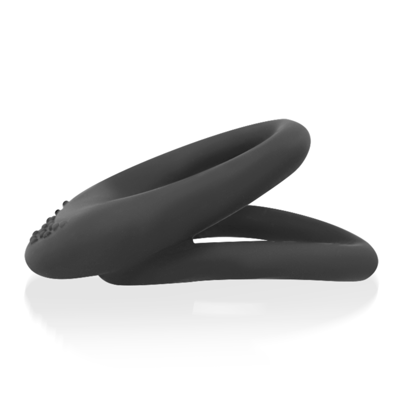 OHMAMA DOPPELTER SILIKONRING 3,5 CM - 4,5 CM – Erotik-Zubehör Bild 3