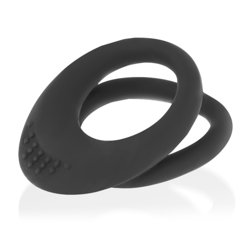 OHMAMA DOPPELTER SILIKONRING 3,5 CM - 4,5 CM – Erotik-Zubehör Bild 1