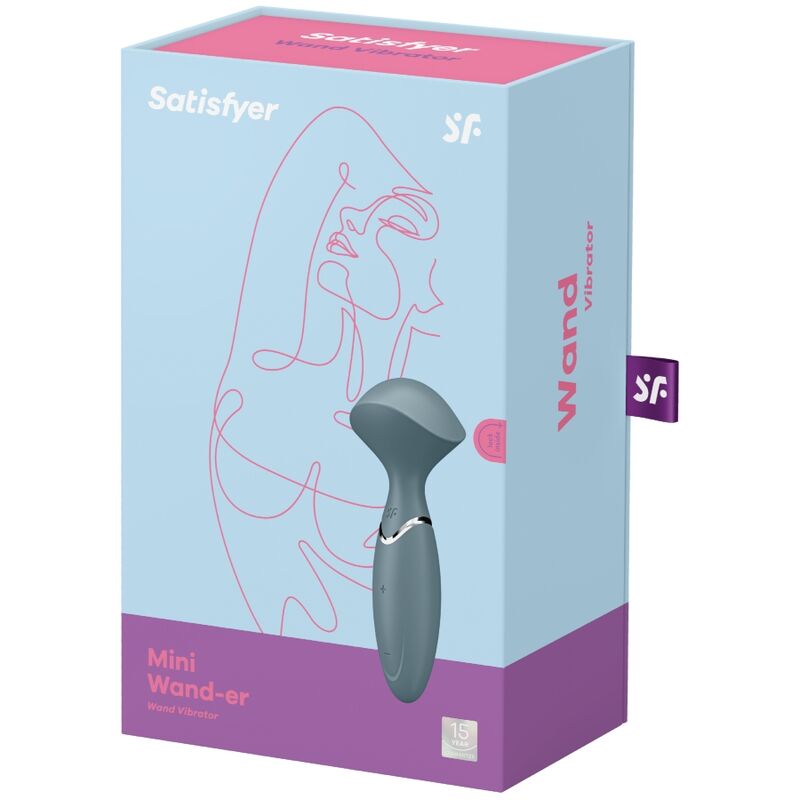 SATISFYER - MINI WOND-ER GRAU – Klitorisstimulator Bild 14