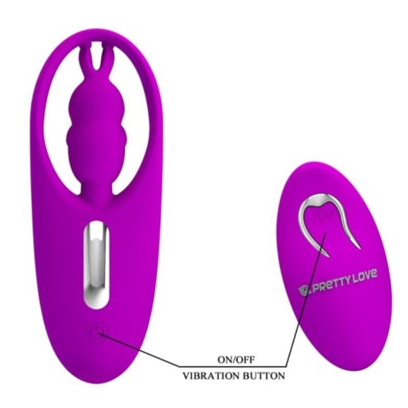 Pretty Love Wild Rabbit – Flieder Panty-Vibrator mit Fernbedienung, 12 Vibrationsmodi für sinnliche Momente allein oder zu zweit