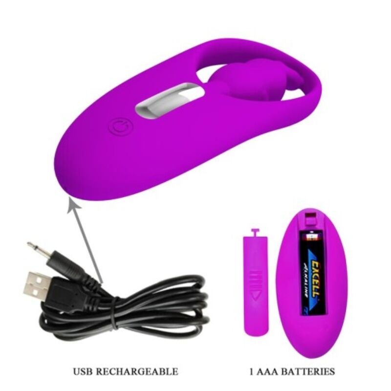 Pretty Love Wild Rabbit – Flieder Panty-Vibrator mit Fernbedienung, 12 Vibrationsmodi für intensive Stimulation und Self-Love