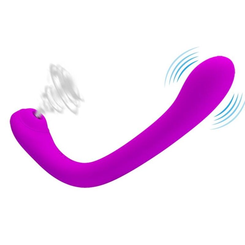 PRETTY LOVE - ALEX LILAC VIBRATOR UND KLITORISAUGGER – Klitorisstimulator Bild 1