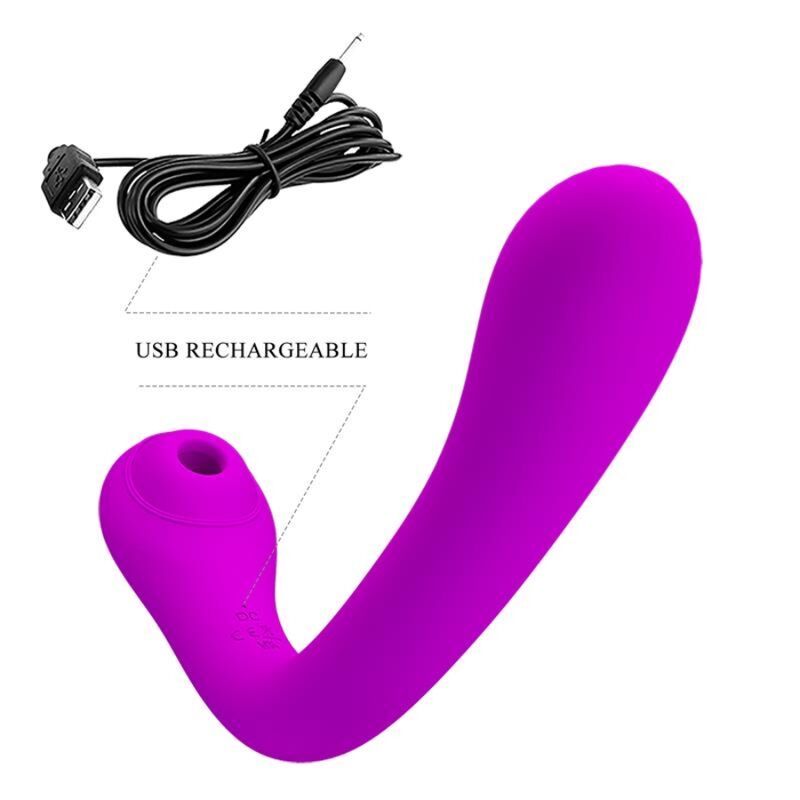 PRETTY LOVE - ALEX LILAC VIBRATOR UND KLITORISAUGGER – Klitorisstimulator Bild 10