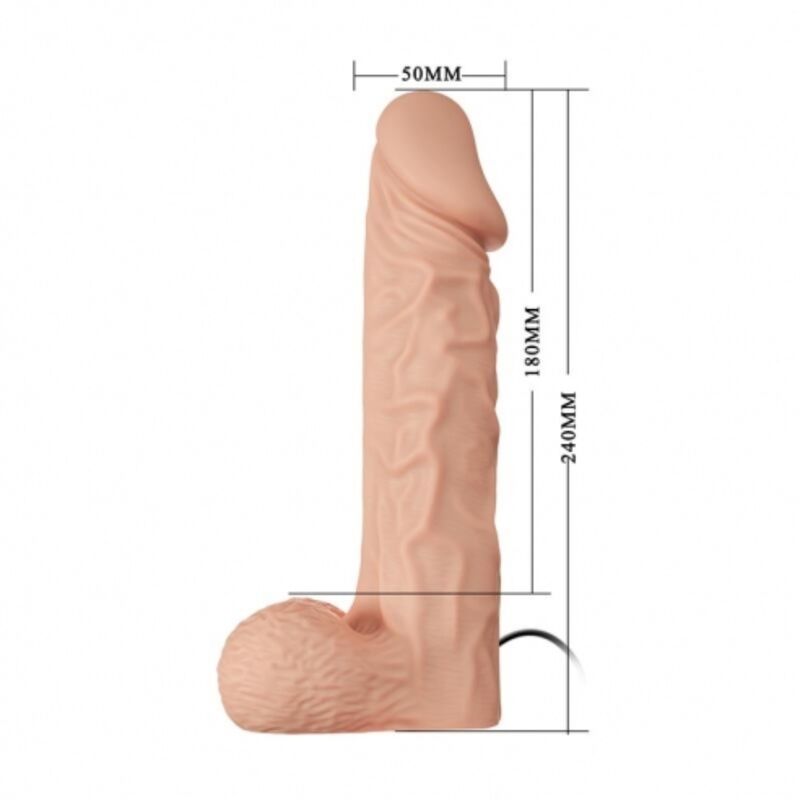BAILE - ULTRA LEIDENSCHAFTLICHER GESCHIRR 24 CM NATURAL – Erotik-Zubehör Bild 7