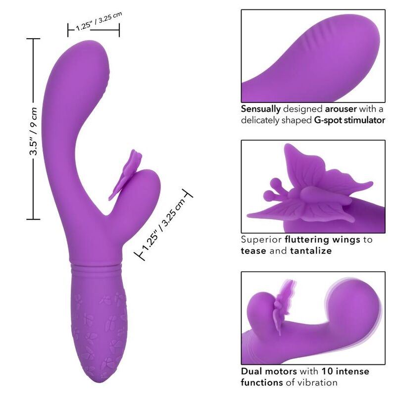 CALEXOTICS - SCHMETTERLING KUSS FLUTTER VIOLETT – ICS - SCHMETTERLING KUSS FLUTTER VIOLETT Bild 5