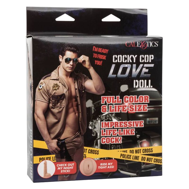 CALEXOTICS - COCKY COP LIEBESPUPPE – Erotik-Zubehör Bild 2