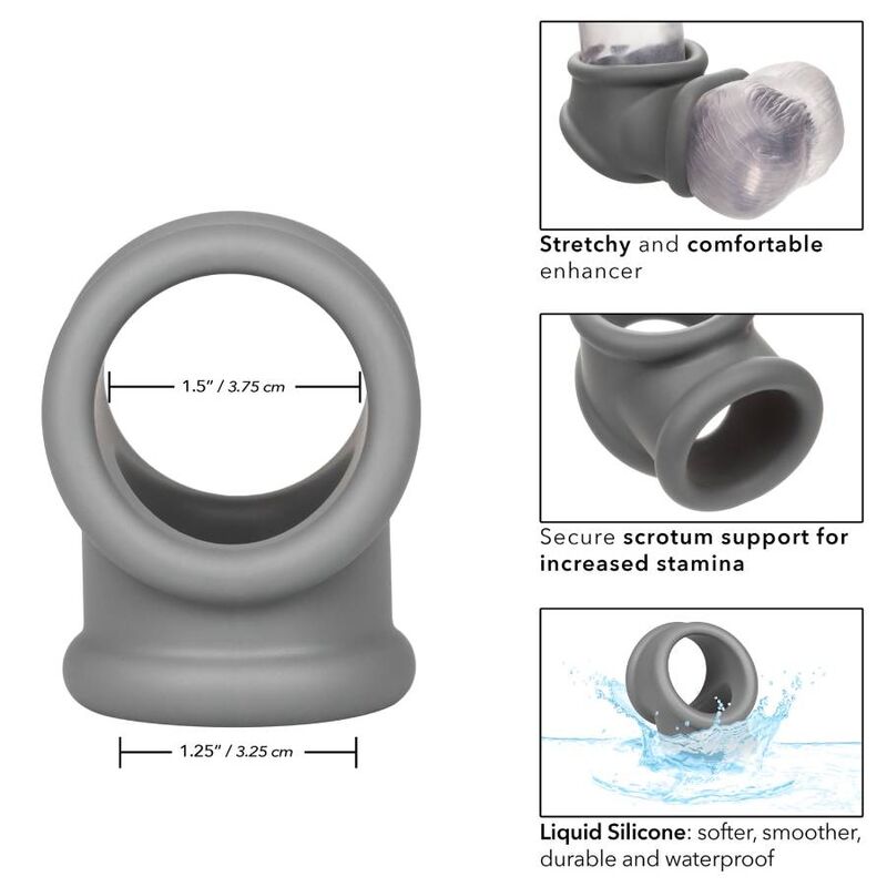 CALEXOTICS - ALPHA PRECISION RING GRAU – CALEXOTICS - ALPHA PRECISION RING GRAU Bild 6