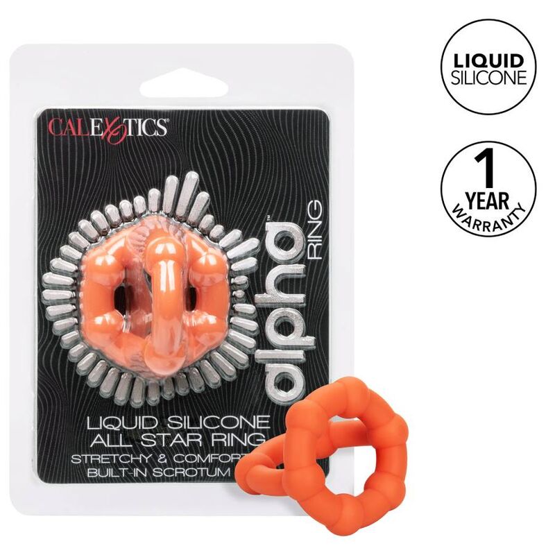 CALEXOTICS - ALPHA ALL STAR RING ORANGE – CALEXOTICS - ALPHA ALL STAR RING ORANGE Bild 3