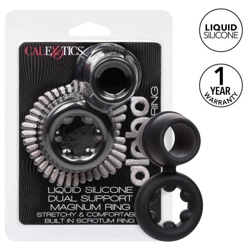 CALEXOTICS - ALPHA DUAL MAGNUM RING SCHWARZ – EXOTICS - ALPHA DUAL MAGNUM RING SCHWARZ Bild 3