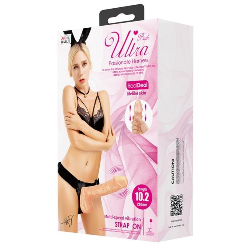 BAILE - ULTRA LEIDENSCHAFTLICHER GESCHIRR 26 CM NATURAL – Erotik-Zubehör Bild 13