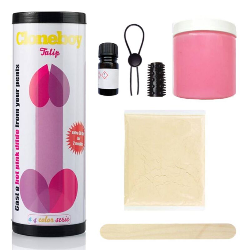 CLONEBOY - DILDO TULIP INTENSE PINK Dildo diskret online kaufen