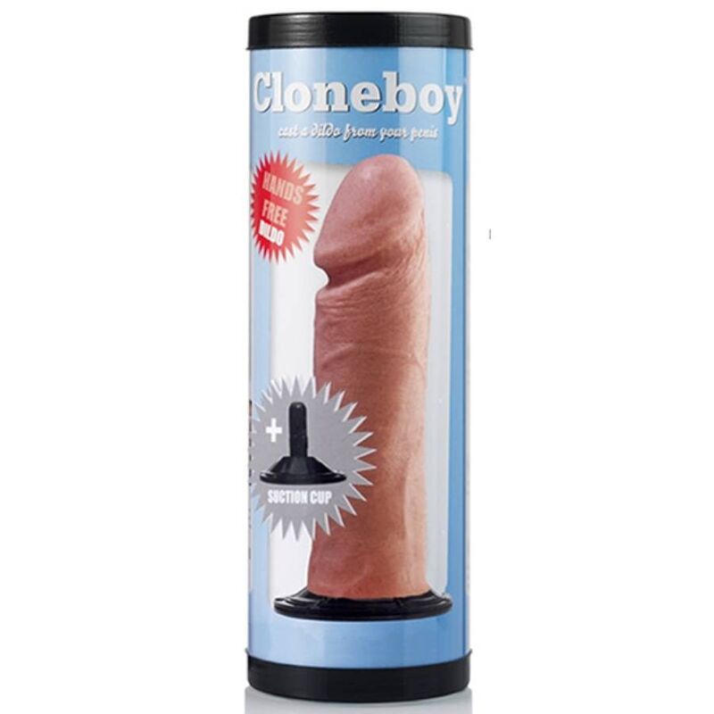 CLONEBOY - DILDO & SAUGKAPPE ROSA Produktansicht und Details