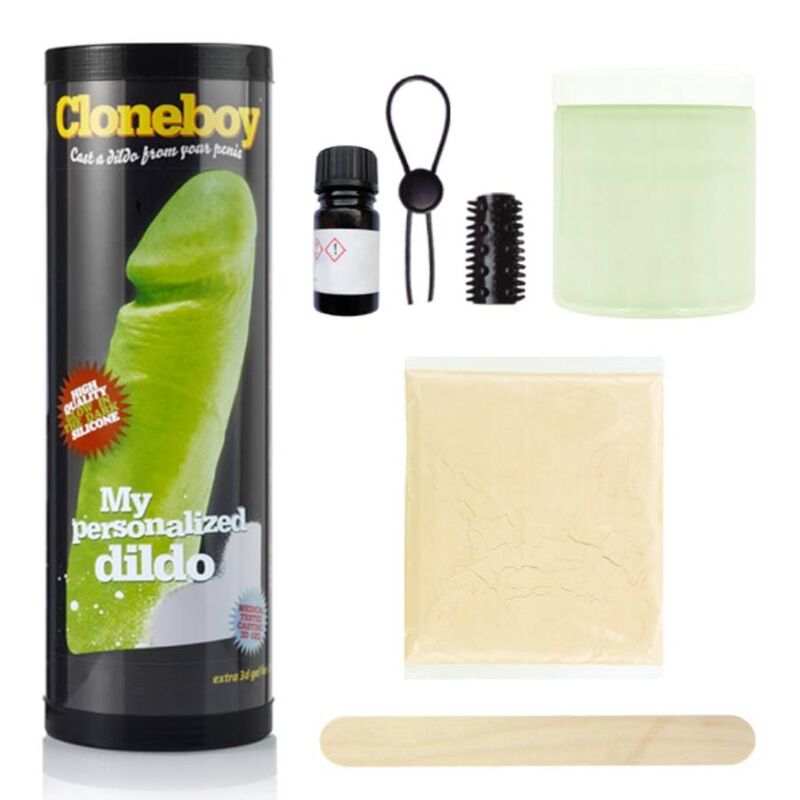 CLONEBOY - GLOW IM DARK PENIS CLONER KIT Set Produktansicht