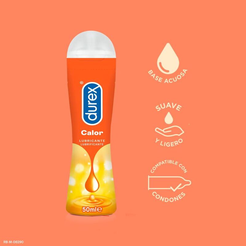 DUREX - DUREX PLAY WÄRMEEFFEKT-SCHMIERMITTEL 50 ML für geschmeidige intime Momente