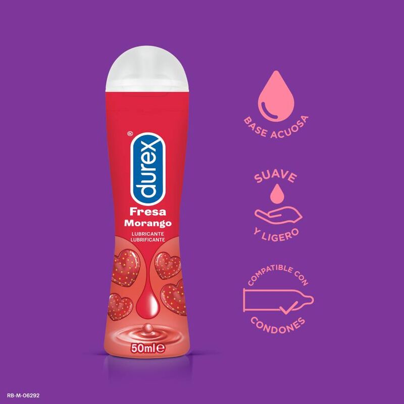 DUREX - ERDBEERE SPIELEN 50 ML – Erotikspiel Bild 2
