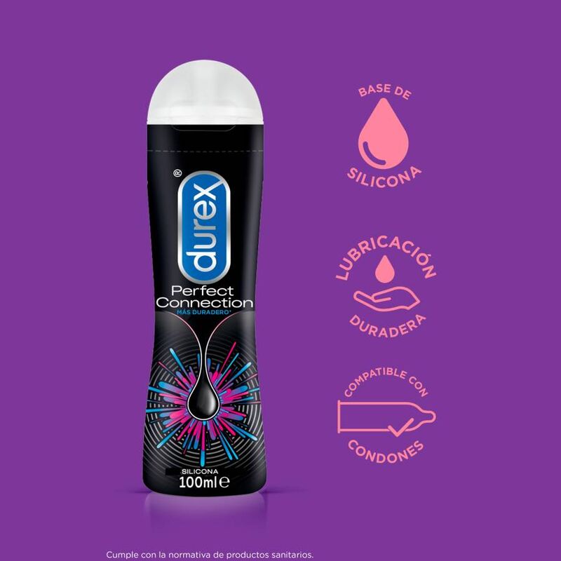 DUREX - PERFEKTES VERBINDUNG SCHMIERMITTEL 100 ML Produktverpackung und Details