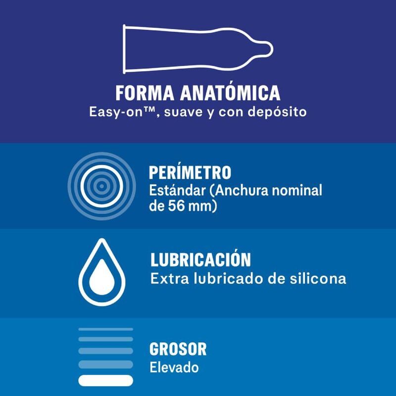 DUREX - EXTRA SEGURO 12 EINHEITEN – Erotik-Zubehör Bild 3