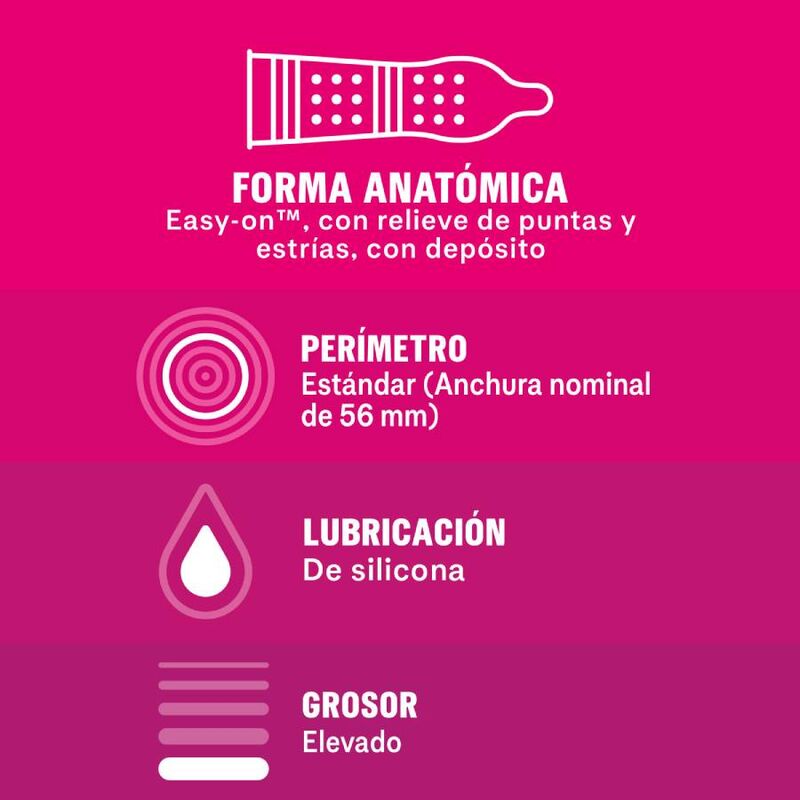 DUREX - DAME PLACER 12 EINHEITEN – Erotik-Zubehör Bild 3