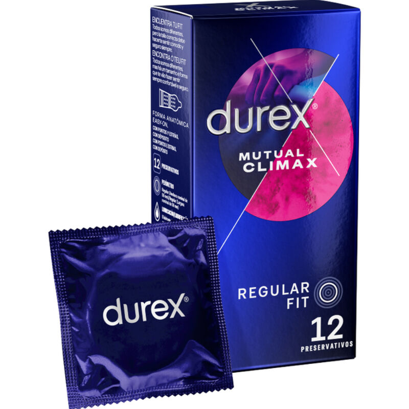 DUREX - CLIMAX MUTUO 12 EINHEITEN – Erotik-Zubehör Bild 1