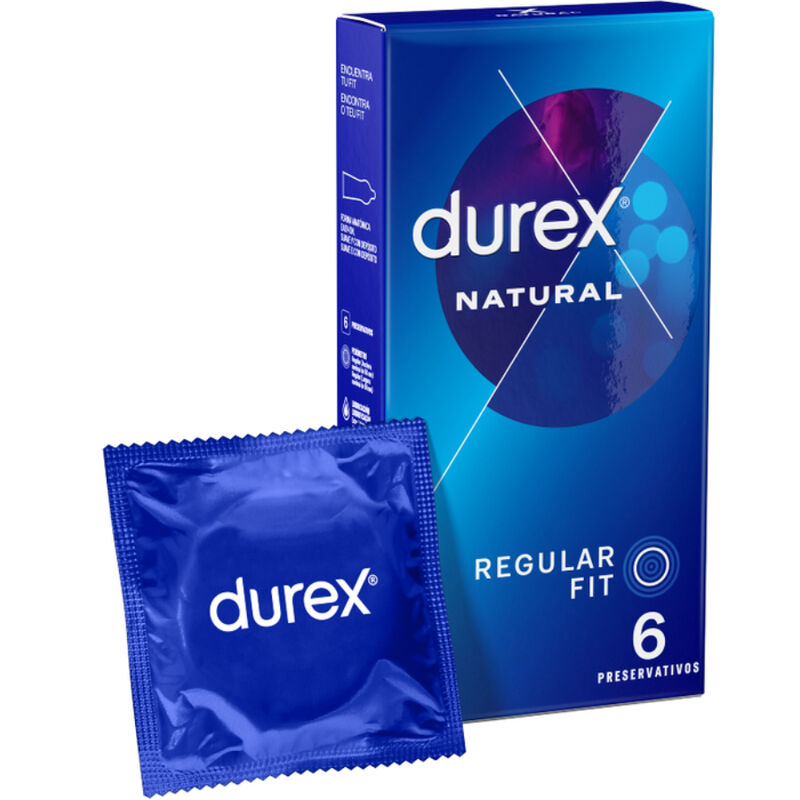 DUREX - NATURAL CLASSIC 6 EINHEITEN – Erotik-Zubehör Bild 1