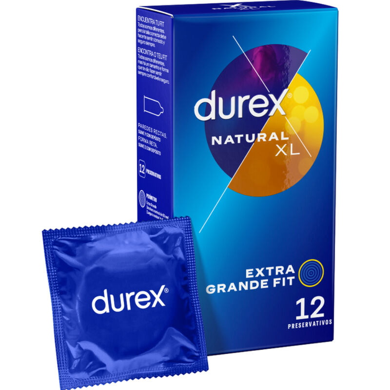 DUREX - NATURAL XL 12 EINHEITEN – Erotik-Zubehör Bild 1