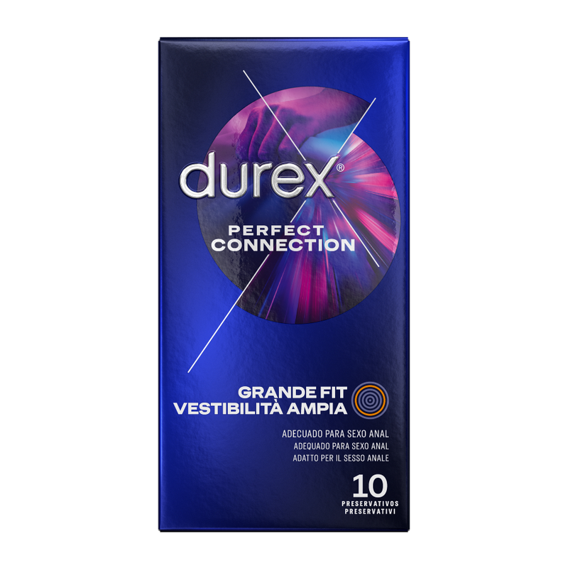 DUREX - PERFECT CONNECTION SILIKON EXTRA SCHMIERUNG 10 EINHEITEN – Erotik-Zubehör Bild 4