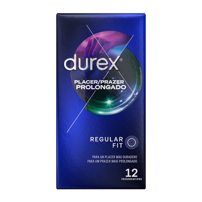 DUREX - VERLÄNGERTES VERGNÜGEN VERZÖGERT 12 EINHEITEN Produktansicht und Details