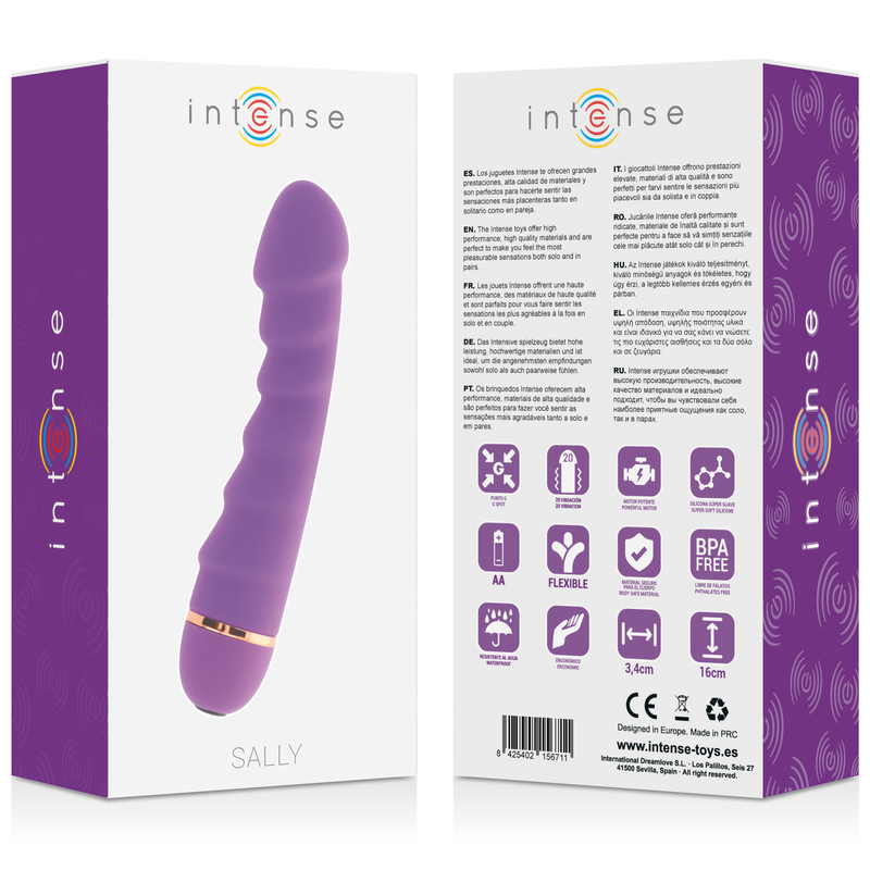 INTENSE - SALLY 20 GESCHWINDIGKEITEN SILIKONFLIEDER – Erotik-Zubehör Bild 5