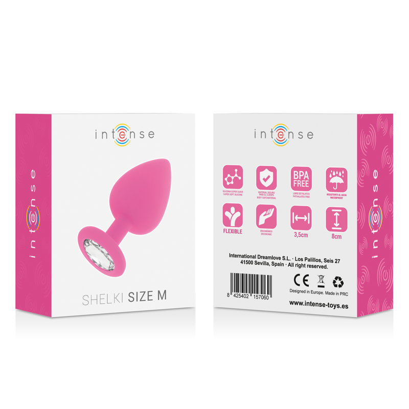 INTENSE - SHELKI M ANAL PLUG FUCHSIA Analplug diskret online kaufen