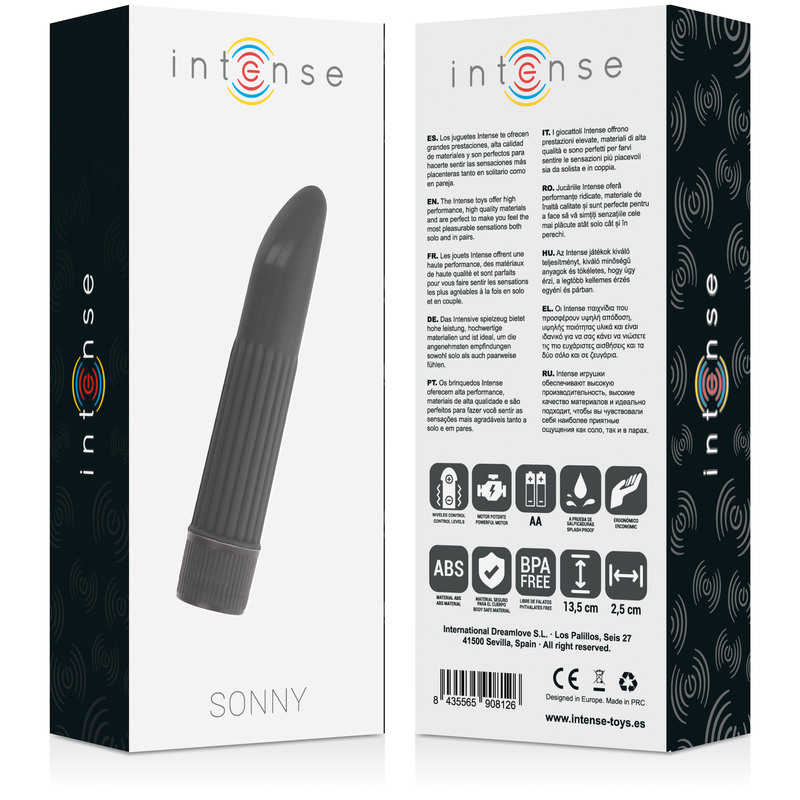 INTENSE - VIBRATOR SONNY BLACK hochwertiges Sextoy bei Secret Pulse