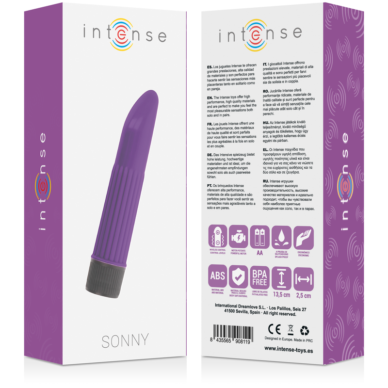 INTENSE - SONNY LILA VIBRATOR hochwertiges Sextoy bei Secret Pulse