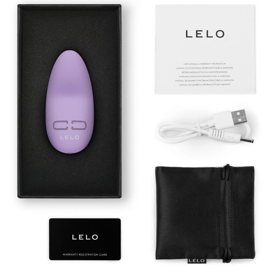 LELO - LILY 3 PERSÖNLICHES MASSAGER - LAVENDEL Massager Vibrator Produktansicht und Details