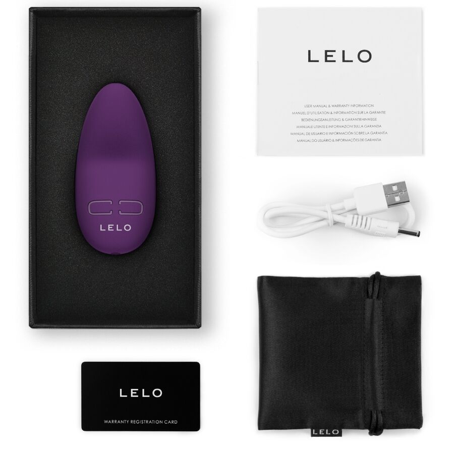 LELO Lily 3 Persönliches Massager Lila – 10 Vibrationsmodi & Wasserfest | Secret Pulse Massager Vibrator Produktansicht und Details