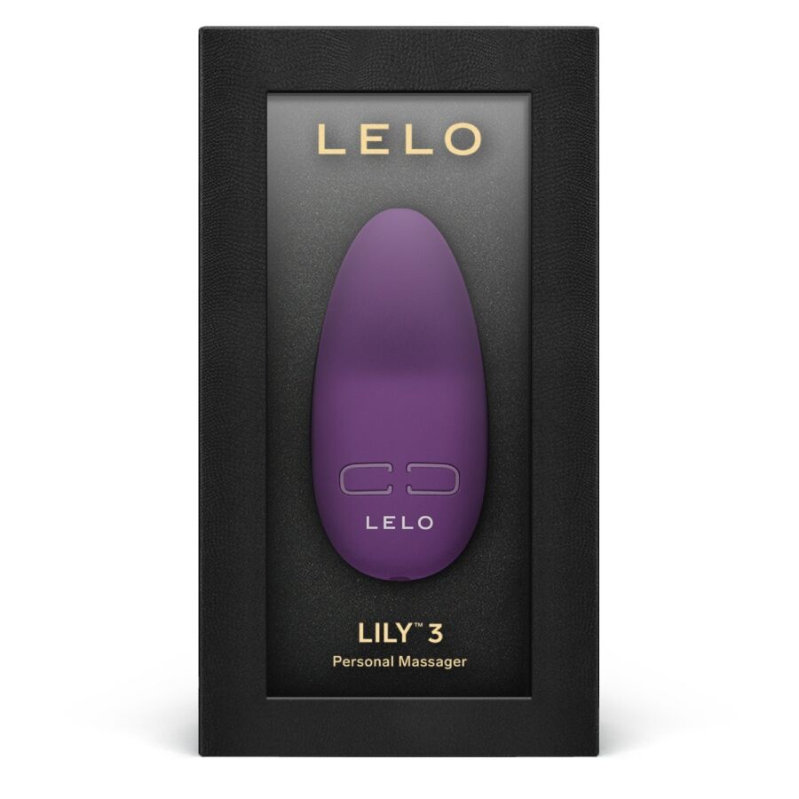 LELO Lily 3 Persönliches Massager Lila – 10 Vibrationsmodi & Wasserfest | Secret Pulse Massager Vibrator Produktansicht und Details