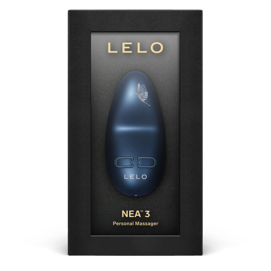 LELO NEA 3 Persönliches Massager Blau – 10 Vibrationsmodi & Wasserfest | Secret Pulse Massager Vibrator Produktansicht und Details