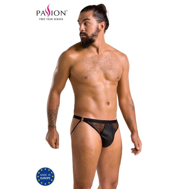PASSION - 034 SLIP OPEN LUKE SCHWARZ S/M Slip Produktansicht