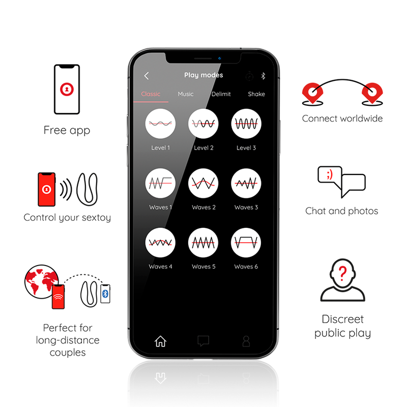 ONINDER - LISBOA G-SPOT- UND KLITORALSTIMULATOR SCHWARZ - KOSTENLOSE APP – Vibrator Bild 4