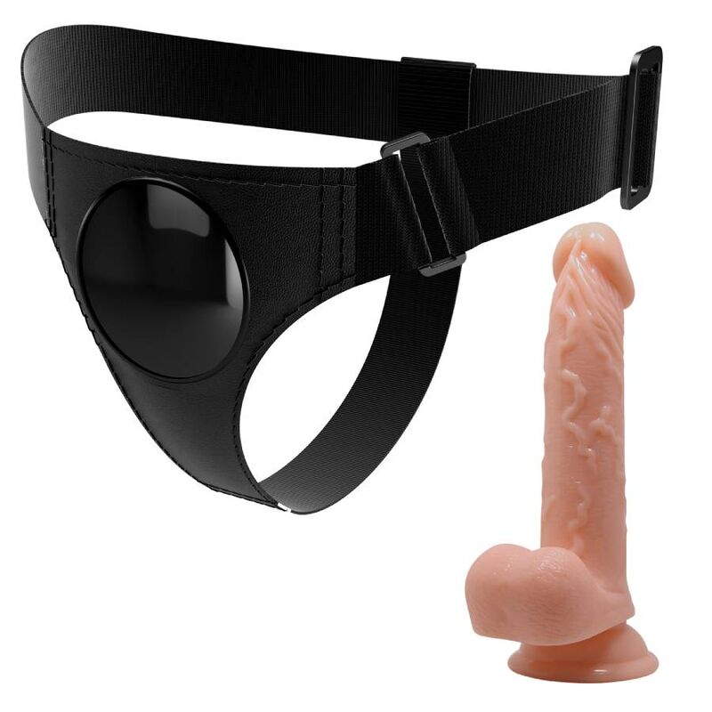 PRETTY LOVE - HARNESS-HOSE UNIVERSAL-HARNESS MIT DILDO KEVIN 19 CM NATURAL – Dildo Bild 7