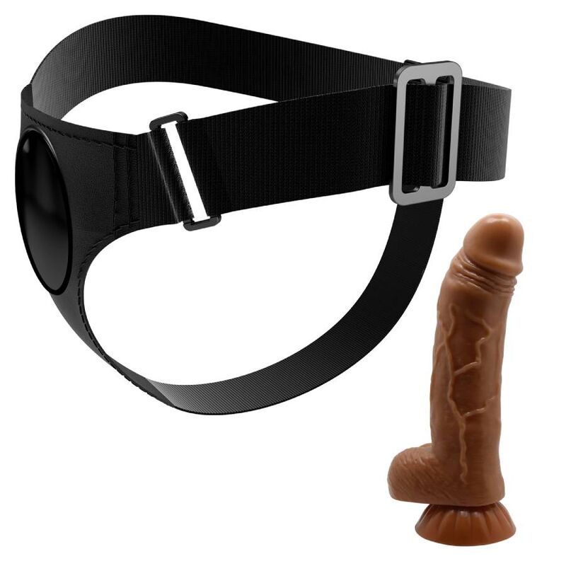PRETTY LOVE - HARNESS-HOSE UNIVERSAL-HARNESS MIT DILDO MICHEAL 20 CM SCHWARZ – Dildo Bild 8