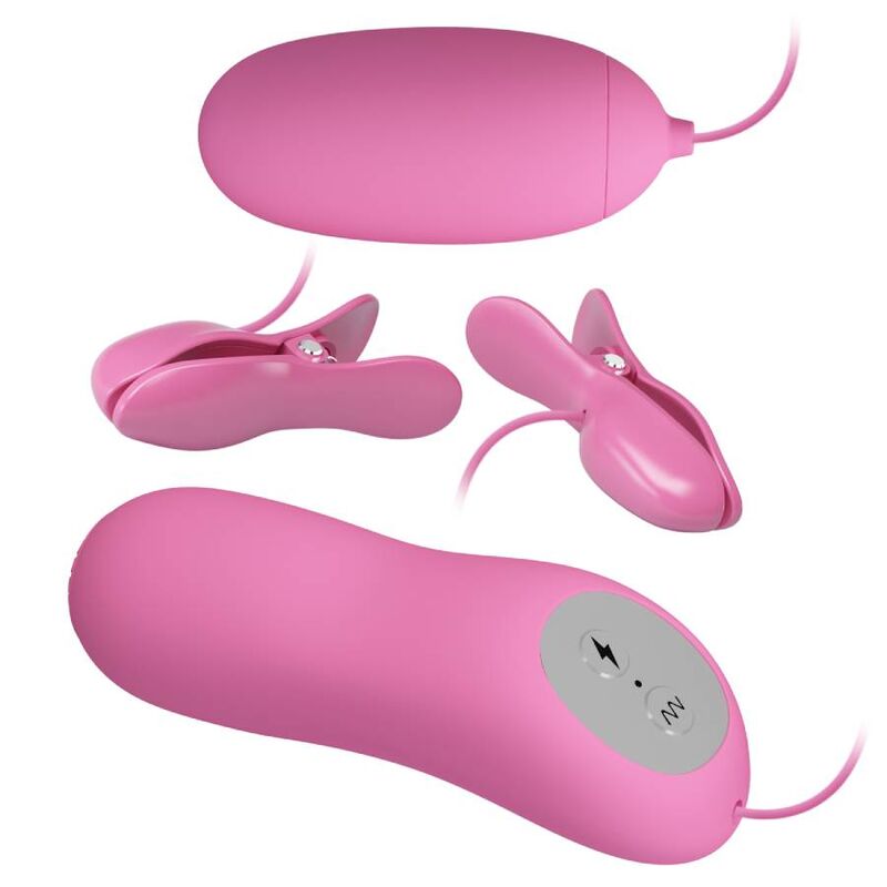 PRETTY LOVE - PINZETTE MIT VIBRATION UND ROSA ELETROSCHOCK – Erotik-Zubehör Bild 6