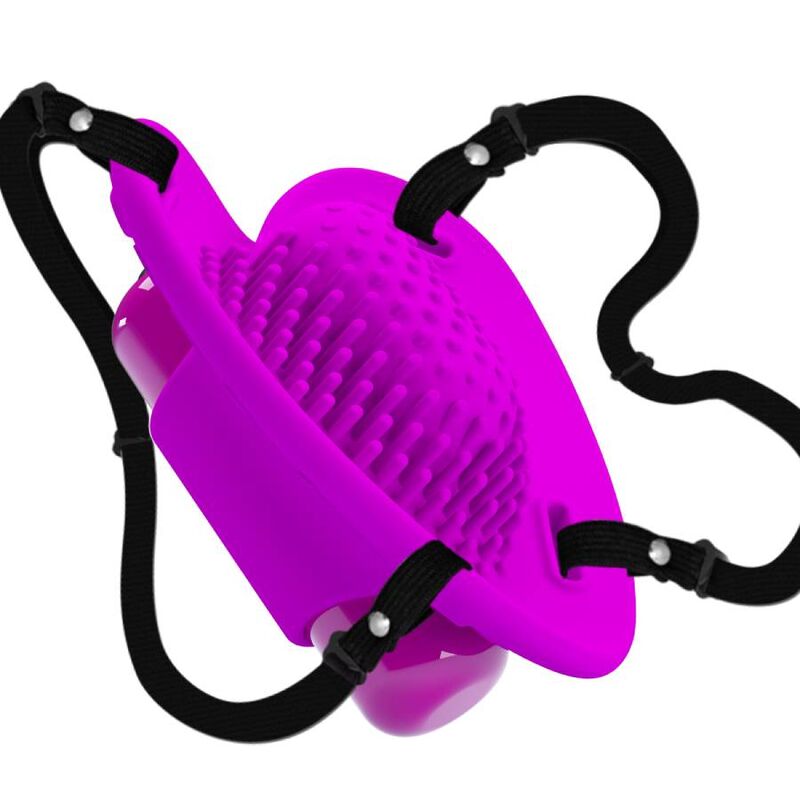 PRETTY LOVE - HEARTBEAT CLITORIS MASSAGER 10 VIBRATIONSMODI LILA – Massager Vibrator Bild 4