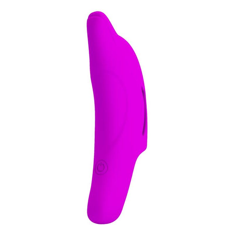 PRETTY LOVE - DELPHINI LEISTUNGSSTARKER LILA FINGERSTIMULATOR – Fingervibrator Bild 7